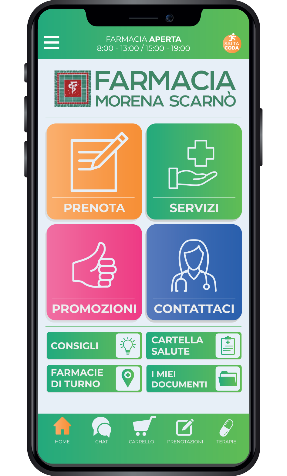 app farmacia scarnò